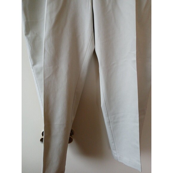 NWT MENS VanHusen W42/L29 Classic Fit-Wrinkle Free-Dress Pants "Stone" Light Tan - Picture 3 of 16